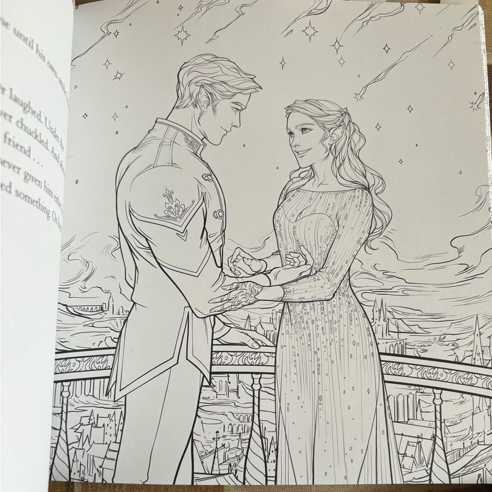 A Court of Thorns and Roses Coloring Book - Picture 4 of 6